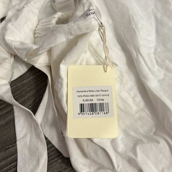 Moments Of Bliss Linen Playsuit* - Picture 4 of 5